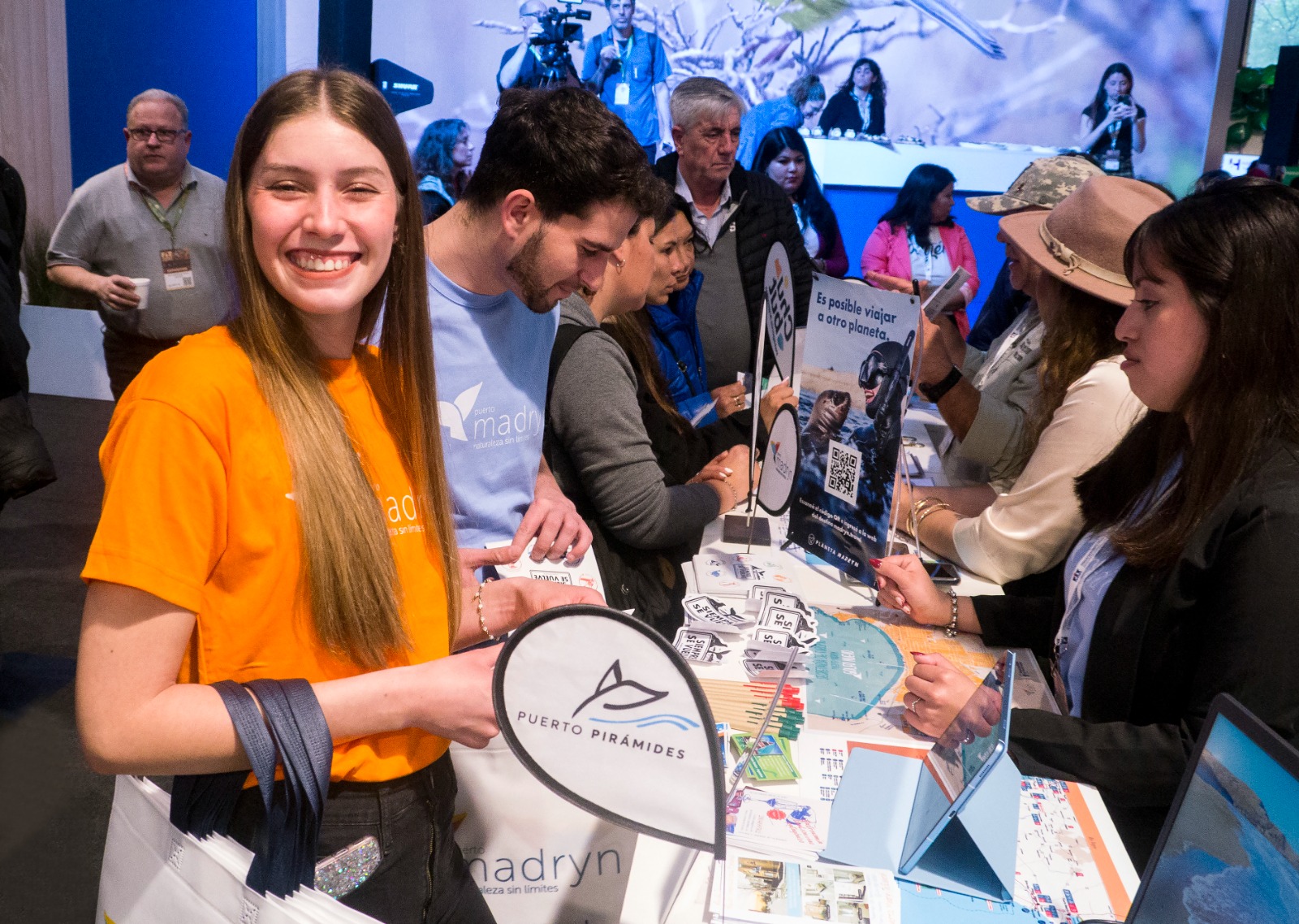 PUERTO MADRYN PROMOCIONÓ SUS ATRACTIVOS NATURALES Y EXPERIENCIAS EXCLUSIVAS EN LA FERIA INTERNACIONAL DE TURISMO