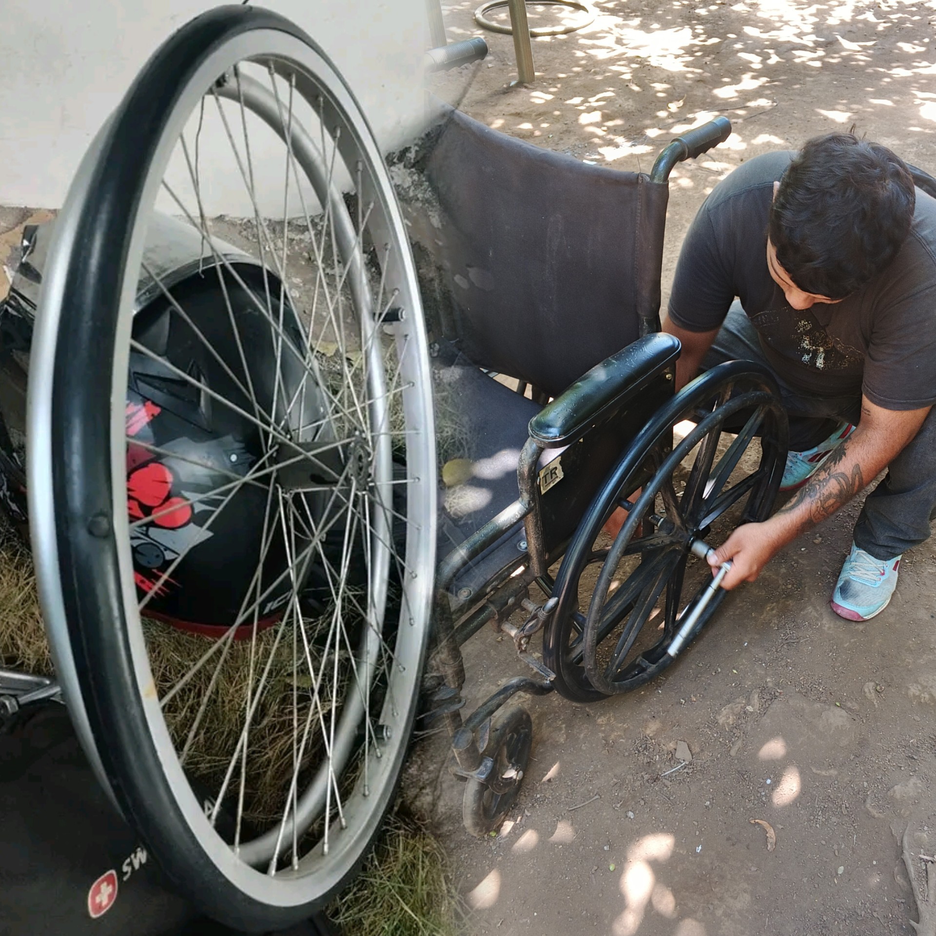 COMIENZA EL TALLER INCLUSIVO DE MANTENIMIENTO Y REPARACIÓN DE SILLAS DE RUEDAS