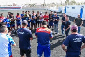 ACOMPAÑAMIENTO A CLUBES MADRYNENSES: EL INTENDENTE ENTREGÓ APORTES AL CLUB SOCIAL Y DEPORTIVO ALIANZA FONTANA OESTE