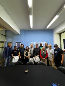 AUTORIDADES E INVITADOS DEL CONGRESO DE PERIODISTAS DEPORTIVOS VISITARON LA MÁS LINDA