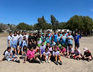 SE DESARROLLÓ UNA JORNADA DE FÚTBOL INFANTIL FEMENINO EN EL PARQUE DE LA CIUDAD