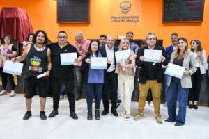 SASTRE RECONOCIÓ A EMPLEADOS MUNICIPALES POR SU TRAYECTORIA
