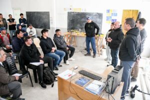 EL INTENDENTE DESTACÓ EL DESARROLLO DE LA GRAN CANTIDAD DE CAPACITACIONES QUE SE REALIZAN PARA VECINOS MADRYNENSES