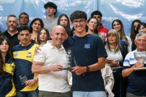 FABRIZIO CROZZOLO ES EL DEPORTISTA MADRYNENSE DESTACADO DEL AÑO 2025