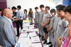 SASTRE VISITÓ LA MUESTRA DE FIN DE AÑO DE LA ESCUELA TÉCNICA DE LA CAMAD