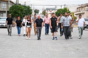 SASTRE: “EL PLAN MIXTO DE ADOQUINADO SIGUE AVANZANDO EN LOS DISTINTOS BARRIOS DE PUERTO MADRYN”