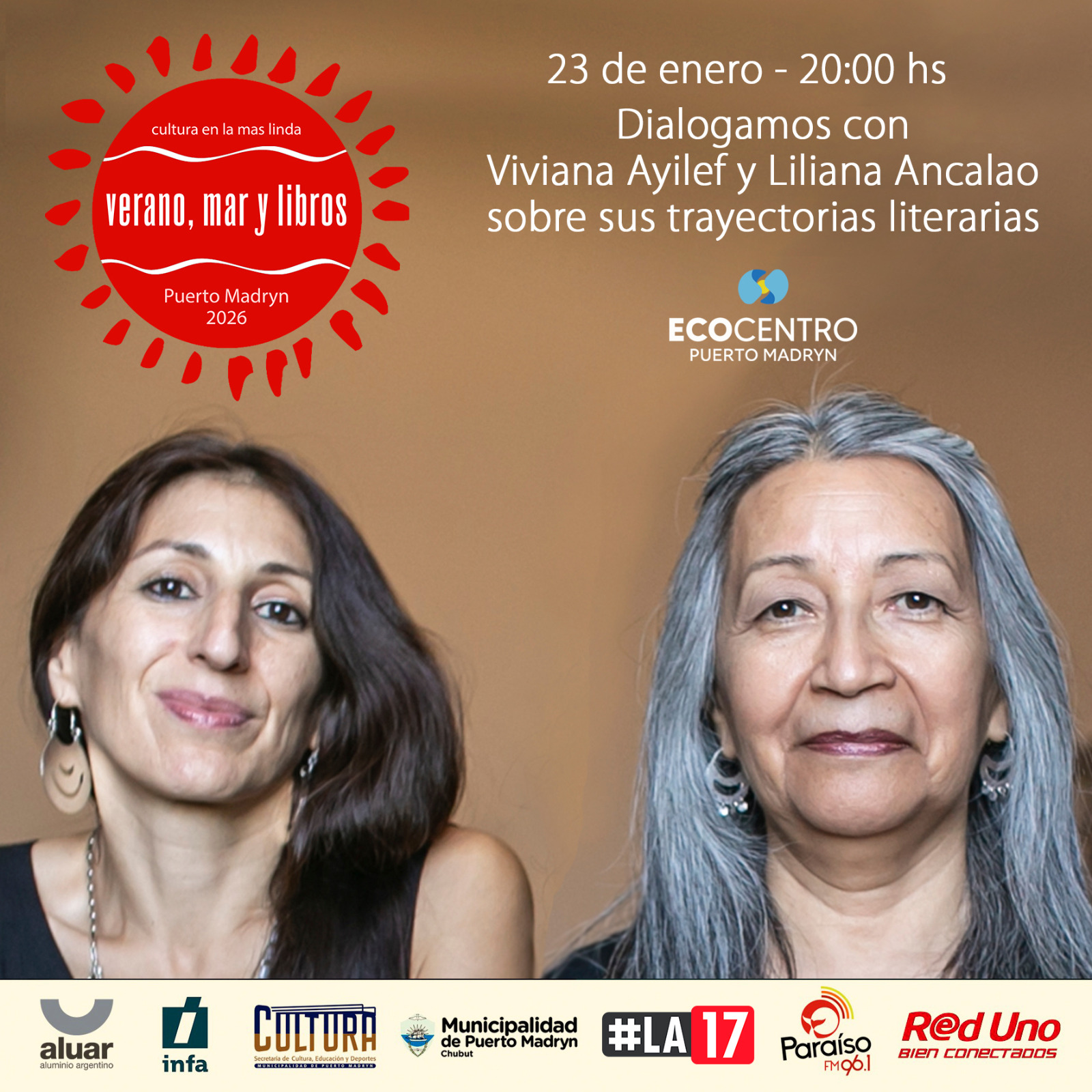 LA POESÍA PATAGÓNICA Y LA MEMORIA, SERÁN PARTE DE LA V EDICIÓN DE “VERANO, MAR Y LIBROS”