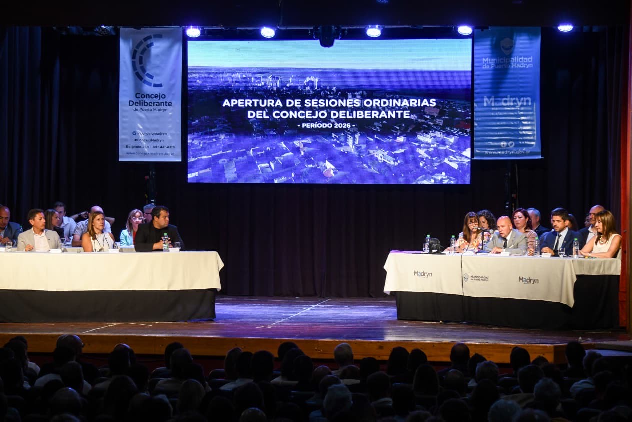 APERTURA DE SESIONES: SASTRE ANUNCIÓ EL PROYECTO DE UNIDAD EJECUTORA, LA CONSTRUCCIÓN DE UNA PLANTA DE DESALINIZACIÓN Y EL COLECTOR CLOACAL OESTE