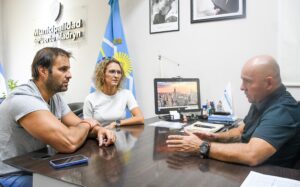GUSTAVO SASTRE RECIBIÓ AL MINISTRO DE TURISMO DE CHUBUT