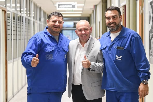 SASTRE: “DEFENDER ALUAR ES DEFENDER EL TRABAJO DE LAS FAMILIAS MADRYNENSES”