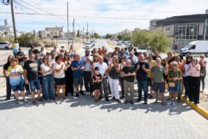 SASTRE INAUGURÓ EL COMPLETAMIENTO DE LA PAVIMENTACIÓN DE LA CALLE MARCELO T. DE ALVEAR