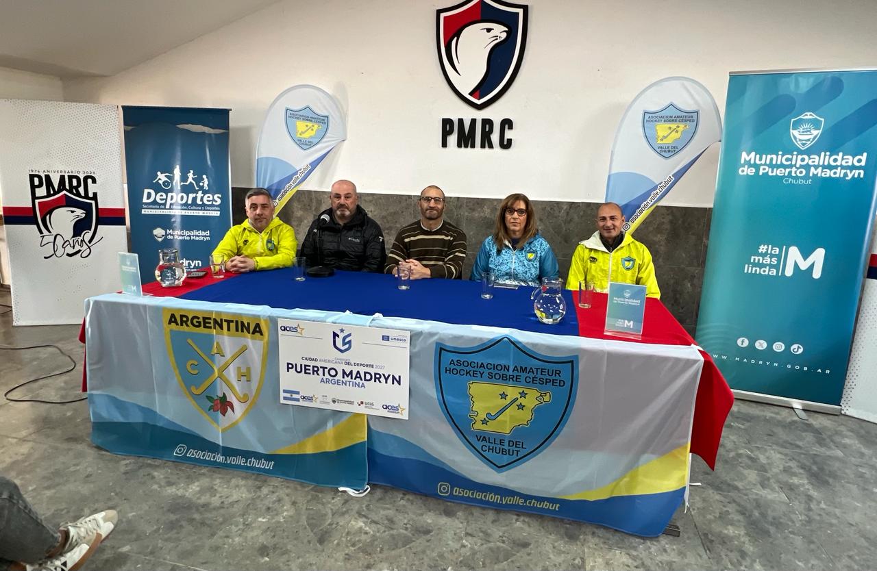 SE PRESENTÓ EL TORNEO NACIONAL DE SELECCIONES DE HOCKEY SUB 14 EN PUERTO MADRYN
