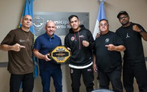 EL INTENDENTE RATIFICA EL ACOMPAÑAMIENTO DEL MUNICIPIO A LOS DEPORTISTAS LOCALES
