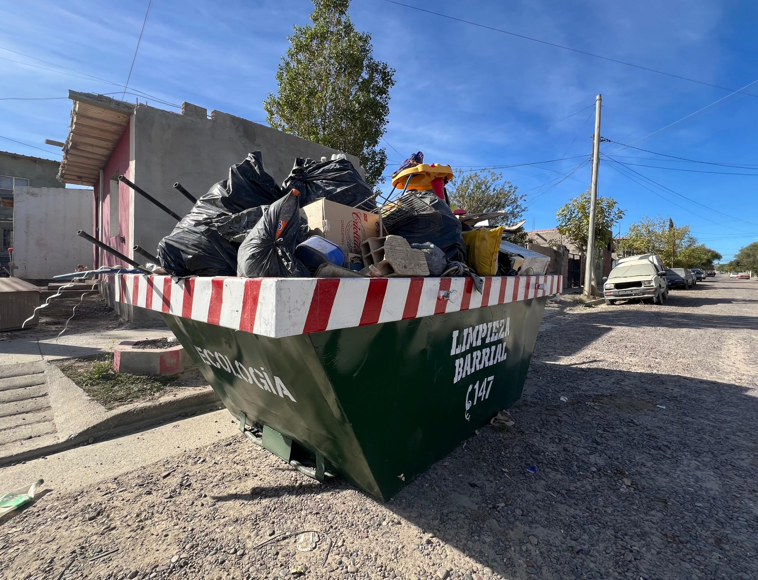 LA CAMPAÑA DE LIMPIEZA LLEGA A LOS BARRIOS QUINTAS EL MIRADOR Y PATAGONIA