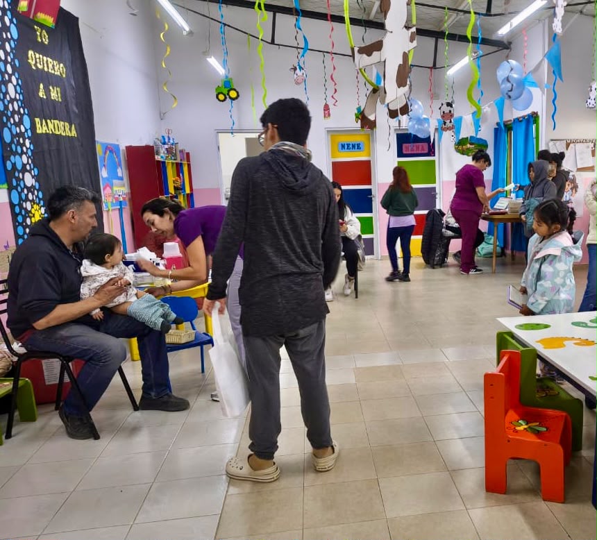 SE REALIZAN JORNADAS DE VACUNACIÓN EN LOS DISTINTOS CPI