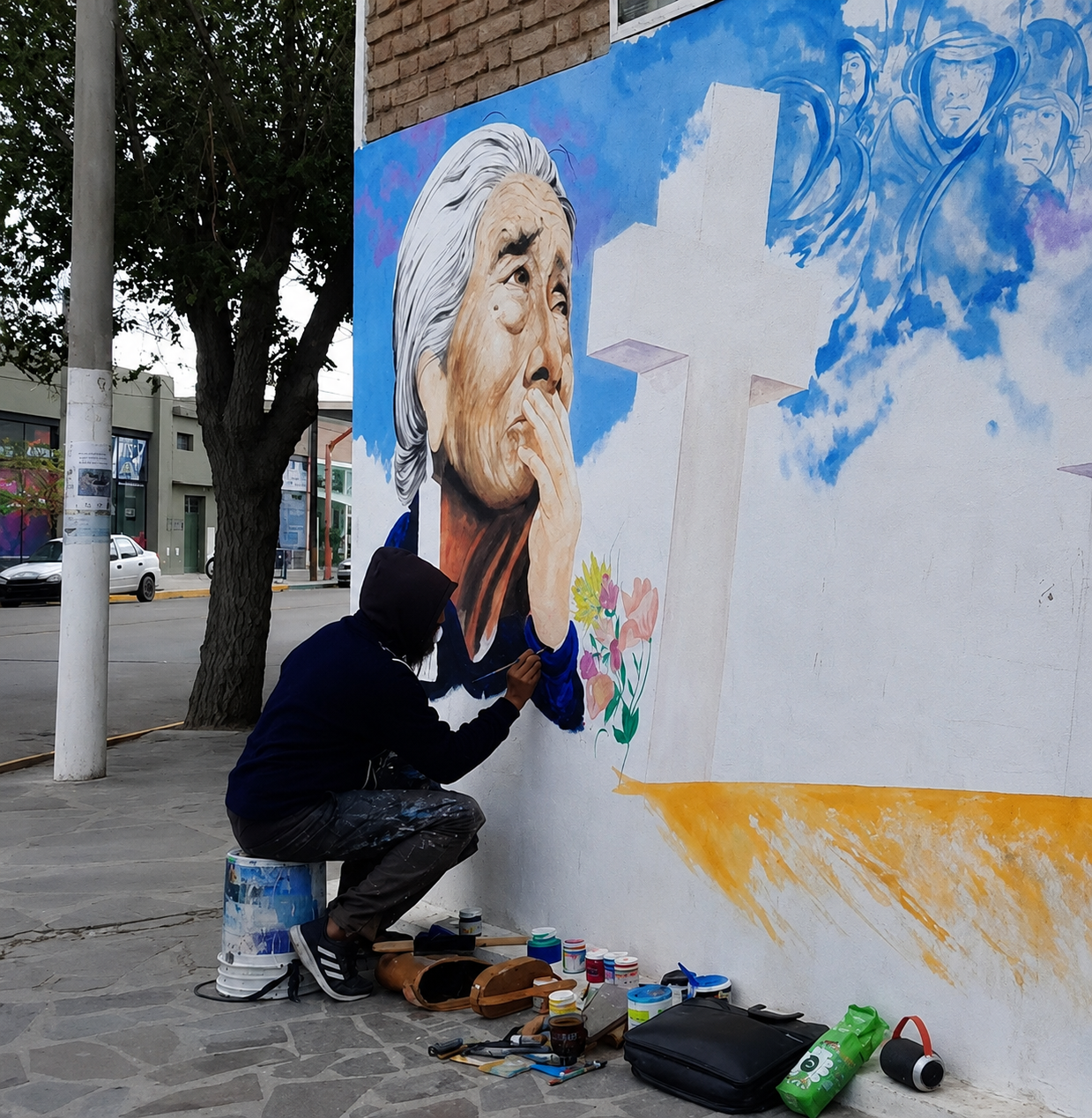 EL ARTISTA PLÁSTICO CLAUDIO SEGUNDO PRESENTA SU MUESTRA EN LA CASA DE LA CULTURA