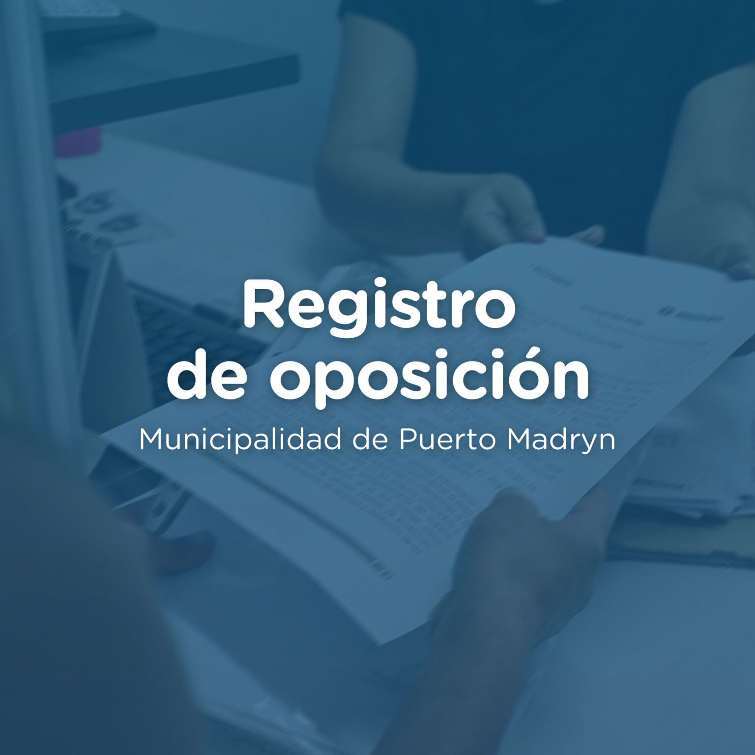 REGISTRO DE OPOSICIÓN – PAVIMENTACIÓN RÍO NEGRO ENTRE VILLARINO Y FOURNIER