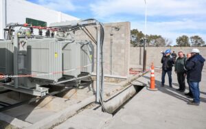 SASTRE DESTACÓ LA MILLONARIA INCORPORACIÓN DEL NUEVO TRANSFORMADOR EN LA ESTACIÓN TRANSFORMADORA NORTE