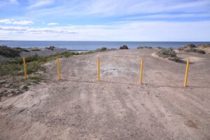 TRAS EL REORDENAMIENTO, QUEDÓ HABILITADO EL PREDIO DE PLAYA KAISER CON UN ÚNICO ACCESO VEHICULAR  